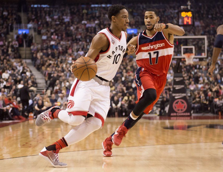Raptors vencen a Wizards y suman 9 triunfos en fila