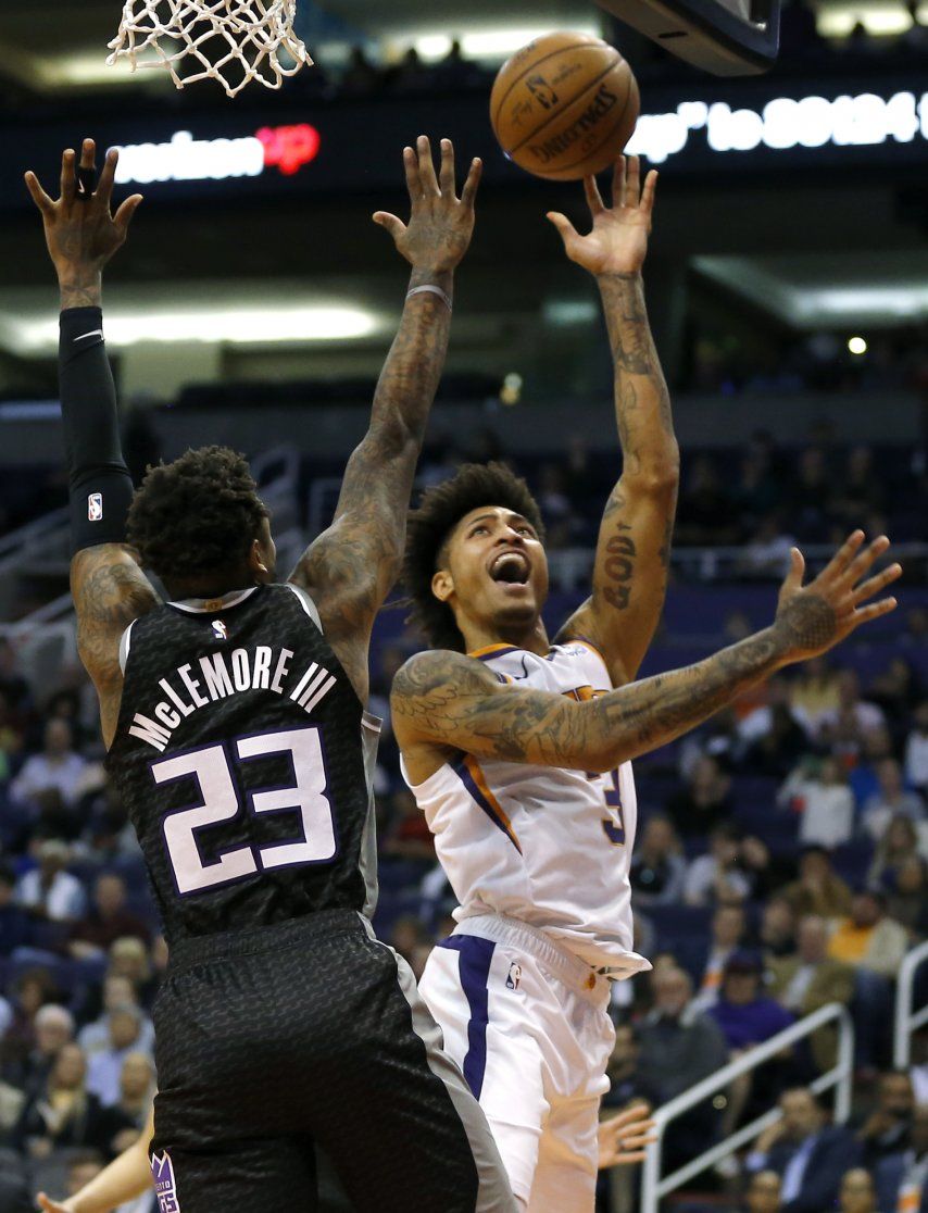 Suns frenan mala racha con triunfo 115-111 sobre Kings
