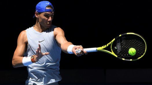 Nadal, listo para lucir su nuevo saque en el Abierto de Australia