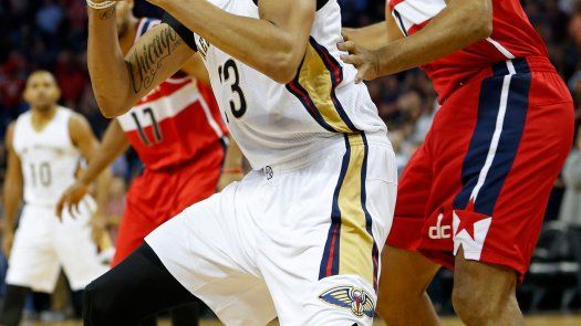 Evans anota 27 puntos y Pelicans superan a Wizards