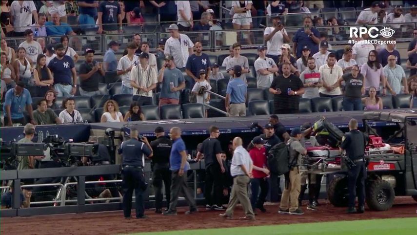 MLB: Camarógrafo sale lastimado en el Yankees vs Orioles&nbsp;