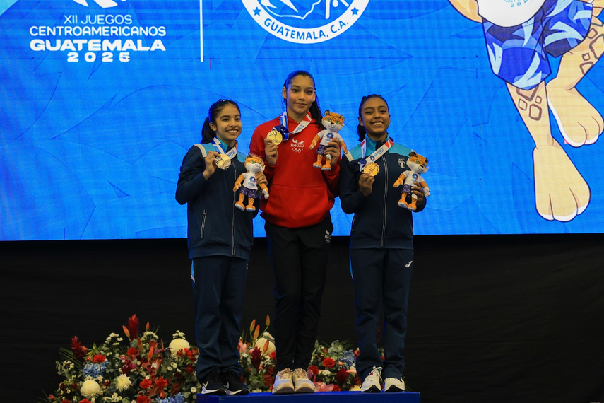 Juegos Centroamericanos 2025: Alyiah Lide consigue doble oro en gimnasia artística