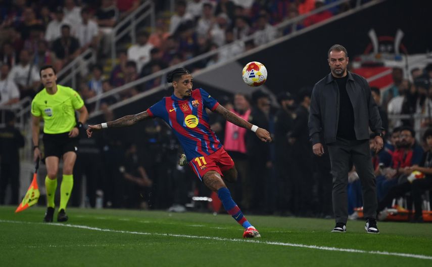 Raphinha: No vinimos a pasearnos y sí a ganar