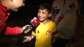 Niño panameño Josué Elías Duarte cumple su sueño de estar en el Mundial