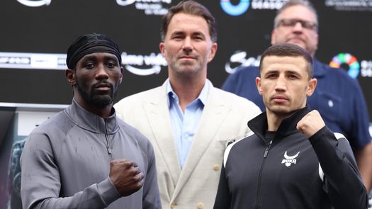 Terence Crawford e Israil Madrimov marcaron el peso previo a ceremonia oficial
