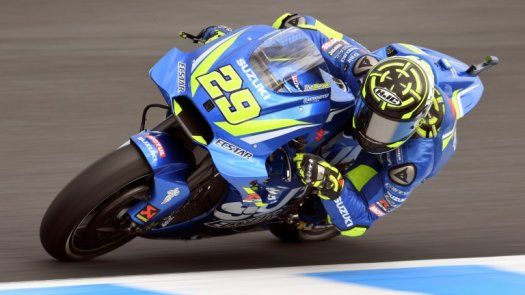Iannone (Suzuki) firma el mejor tiempo tras primeros libres de Phillip Island