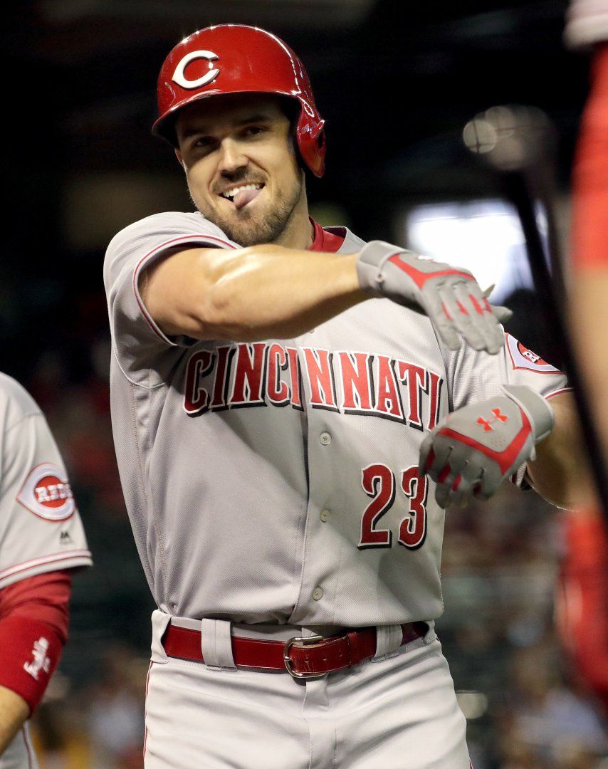 Con grand slam de Duvall, Rojos vencen a Diamondbacks