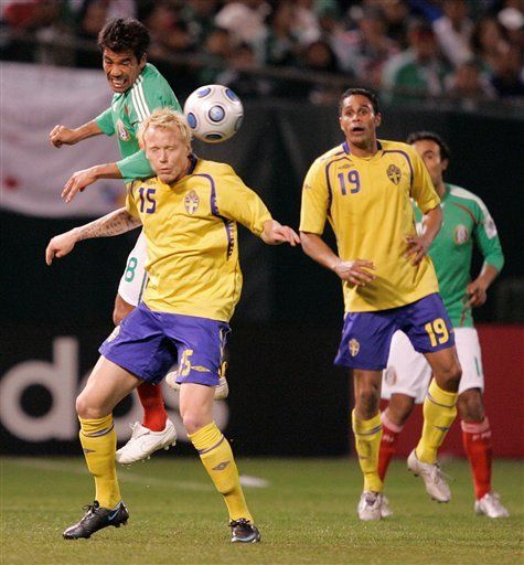 Farnerud anota en victoria sueca sobre México