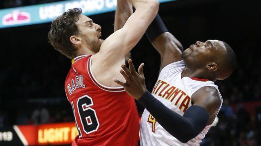 Horford y Millsap guían a Hawks en triunfo sobre Bulls