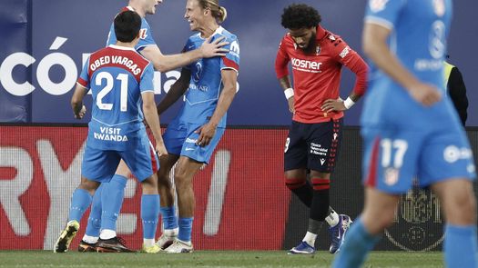 Atlético de Madrid sufre para vencer al Osasuna en LaLiga Atlético de Madrid sufre para vencer al Osasuna en LaLiga