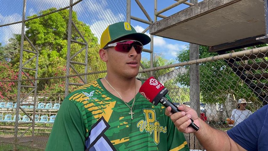 Béisbol Juvenil 2023: Miguel Domínguez de Oeste deja claro que quiere ser campeón