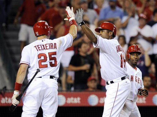 MLB: Angelinos 3, Rangers 1; Anderson pega jonrón
