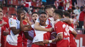 Yoel Bárcenas figura con el Girona en semifinal de ida de playoffs