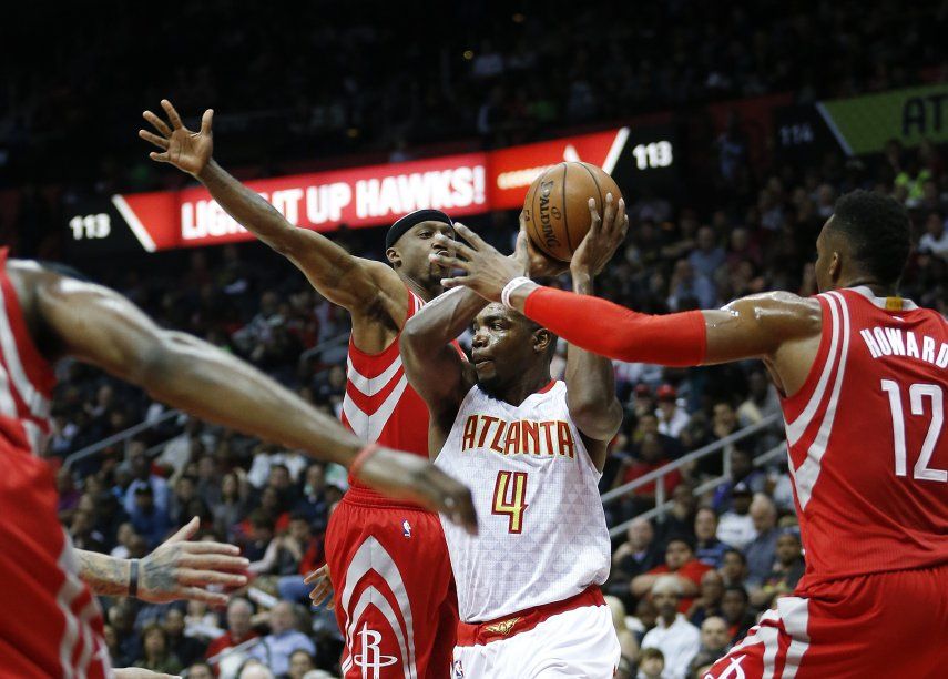 Horford anota 22, Hawks vencen 109-97 a Rockets