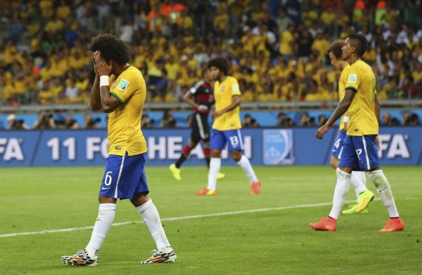 Alemania destroza a Brasil