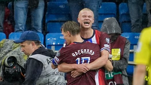Noruega goleó a Italia en las Eliminatorias UEFA