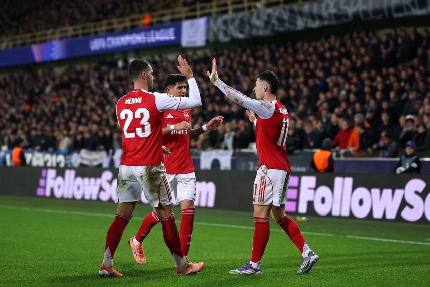 Champions League: El Arsenal sigue liderando en 6 jornadas