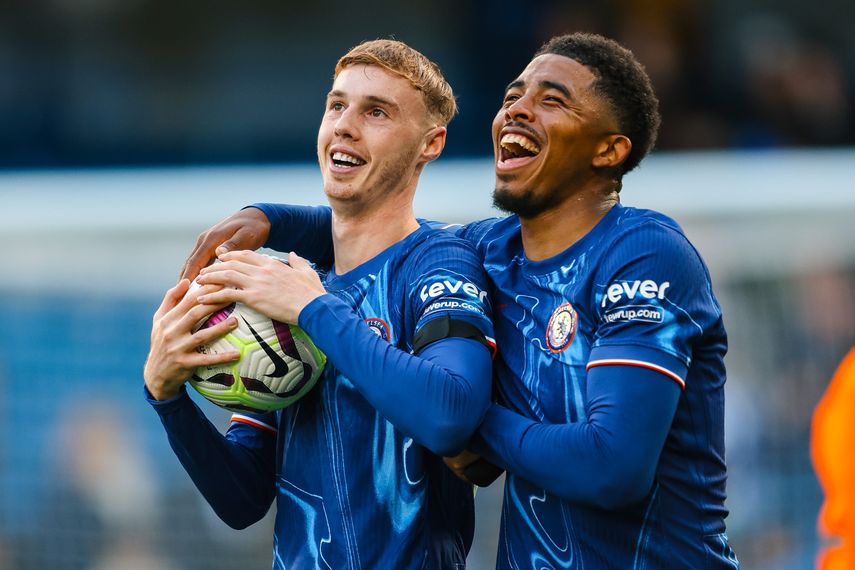 Póker de Cole Palmer en victoria del Chelsea sobre Brighton