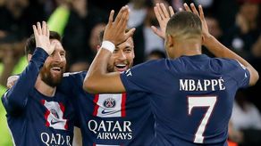 Lionel Messi, Mbappé y Neymar titulares con el PSG&nbsp; a 7 días del Mundial&nbsp;