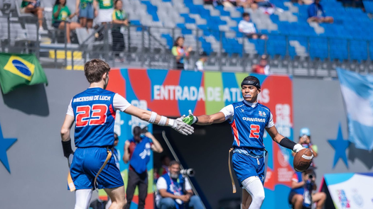 Juegos Suramericanos de la Juventud 2026: Panamá se colgó la de plata en Flag football masculino