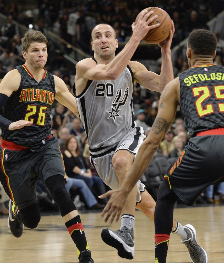 Spurs despachan a Hawks para quinto triunfo en fila