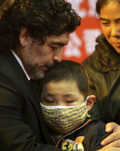 Maradona no negocia puesto de técnico en China, dice portavoz