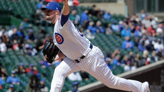 Lester luce en su 100ma apertura con Cachorros