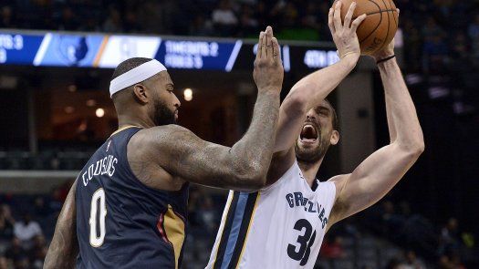 Evans y Gasol llevan a Grizzlies a triunfo sobre Pelicans