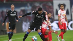 Andrés Andrade importante en la victoria del Arminia Bielefeld ante Leipzig