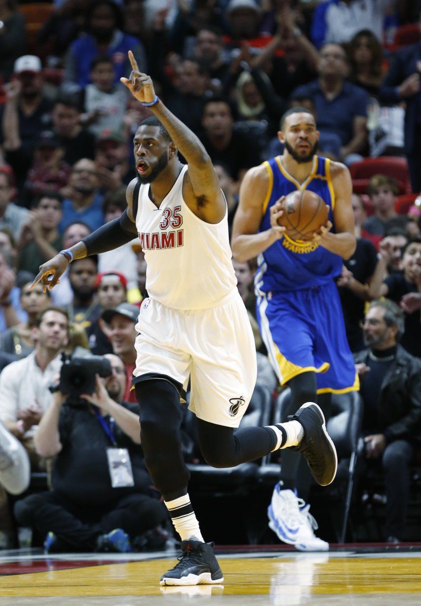 Con triple de Waiters, Heat sorprende a Warriors