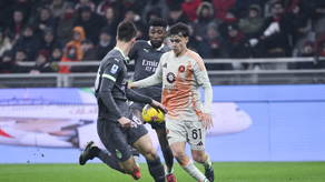 El AC Milan igualó con la Roma en el Estadio de San Siro