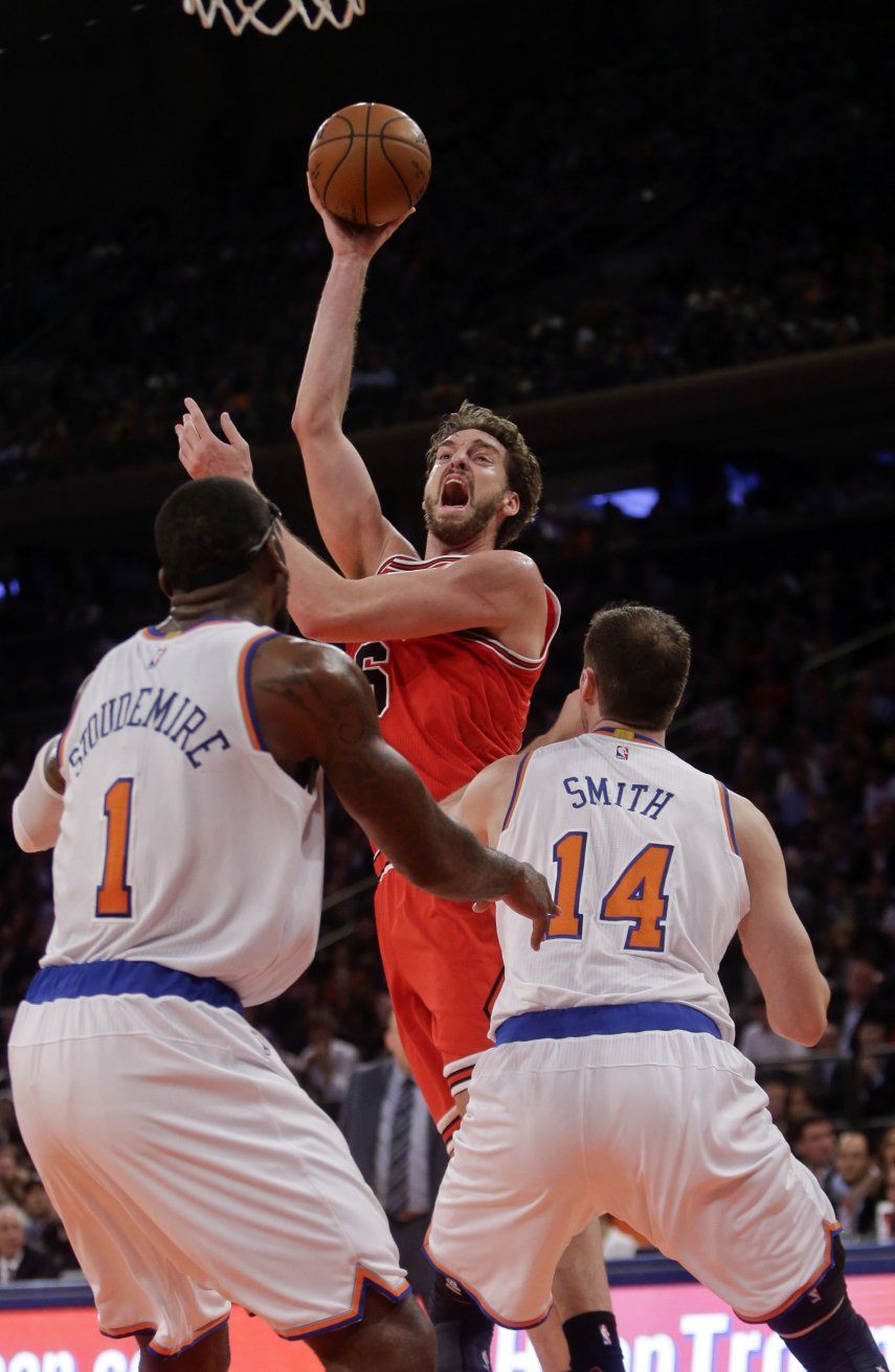 Pau Gasol y los Bulls aplastan a Knicks