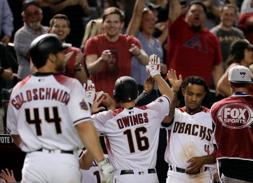 Diamondbacks ganan 8-7 a Dodgers en 15 innings