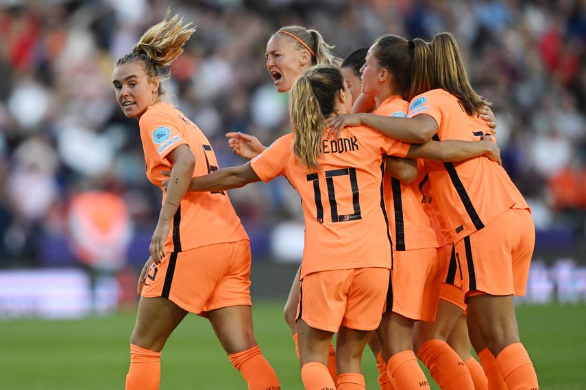 Países Bajos lidera el grupo C de la Eurocopa Femenina 2022&nbsp;