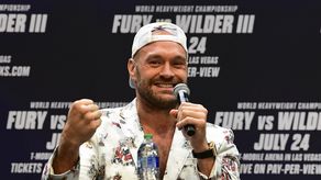 Tyson Fury, campeón del CMB de los pesos pesados.