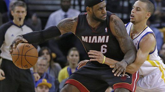 De Akron a la final de la NBA: LeBron vs. Curry