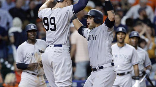 Sánchez aporta jonrón en la 9na; Yanquis vencen a Astros