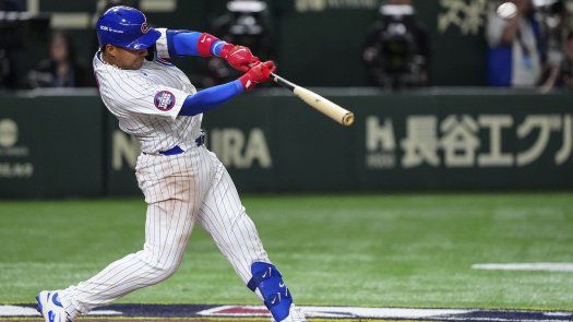 Miguel Amaya se estrenó en la campaña de la MLB 2025