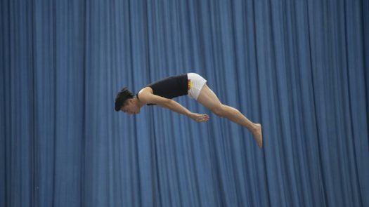 La estrella china Dong Dong apunta a un último salto en Tokio-2020