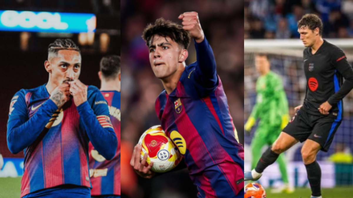 Raphinha , Marc Bernal y Andreas Christensen se afinan para el Clásico Raphinha , Marc Bernal y Andreas Christensen se afinan para el Clásico