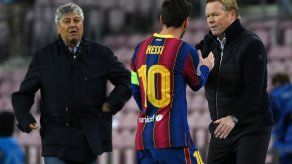Koeman lamenta que Messi siempre es el culpable más fácil