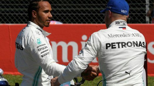 Bottas afianza su dominio con la pole del GP de España