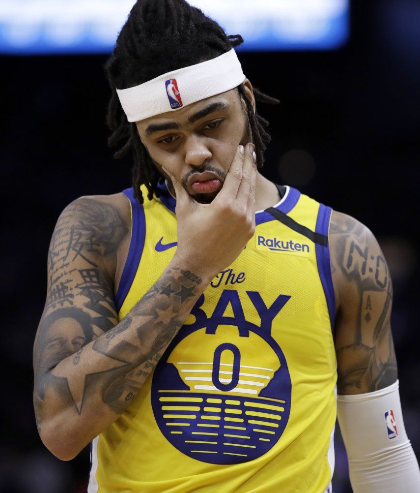 Russell brilla, Warriors ponen fin a racha de 10 derrotas