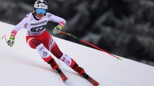 La austriaca Stephanie Venier gana el descenso de Garmisch