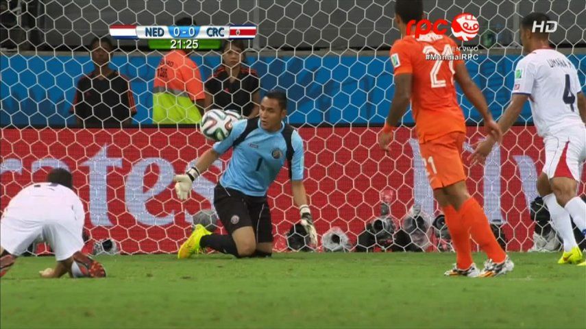 Keylor Navas, futbolista del año en la CONCACAF