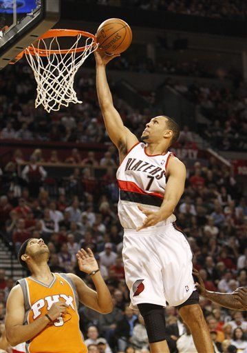 NBA: Trail Blazers 96, Suns 87; Roy vuelve y Portland gana