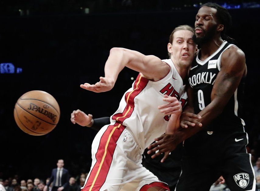 Carroll anota 26 en triunfo de Nets sobre el Heat 101-95