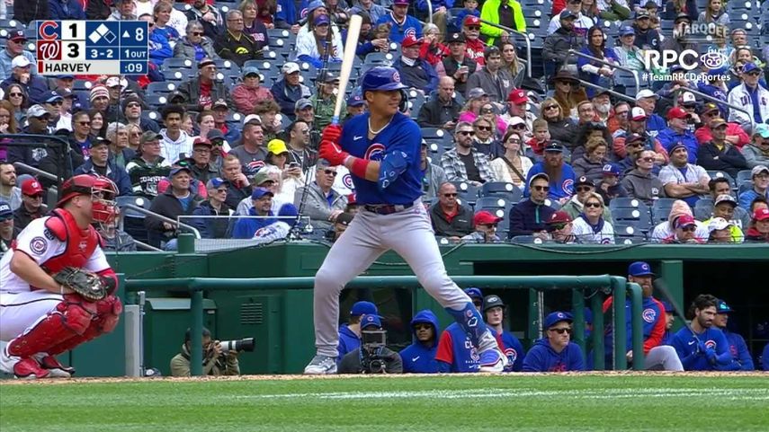 MLB: Miguel Amaya empujó su primera carrera en la Gran Carpa&nbsp;