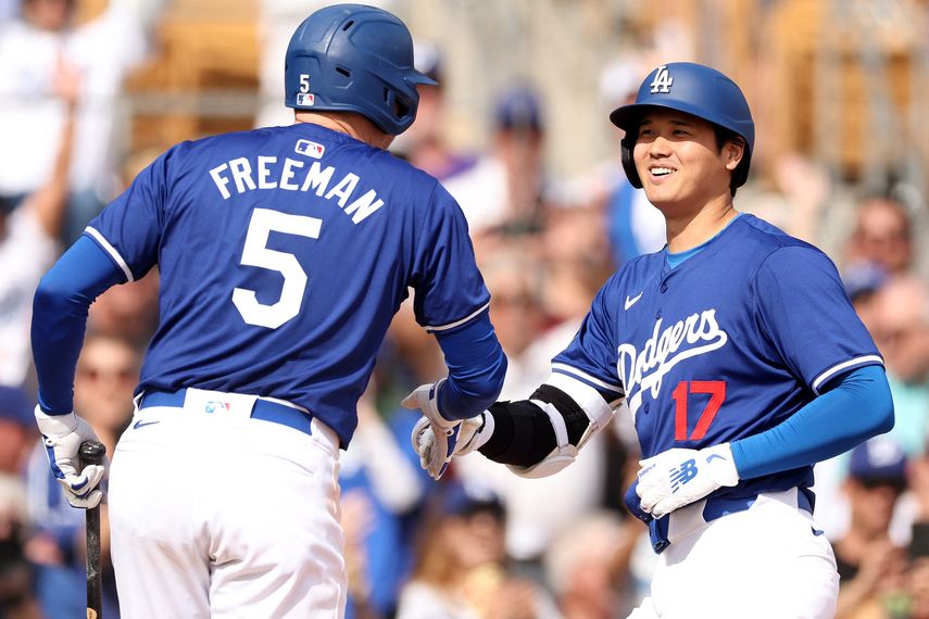 MLB: Shohei Ohtani promedia .714 en primavera con los Dodgers