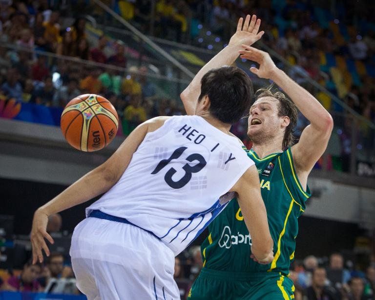 Australia reacciona dando una paliza a Corea del Sur, que pierde 55-89